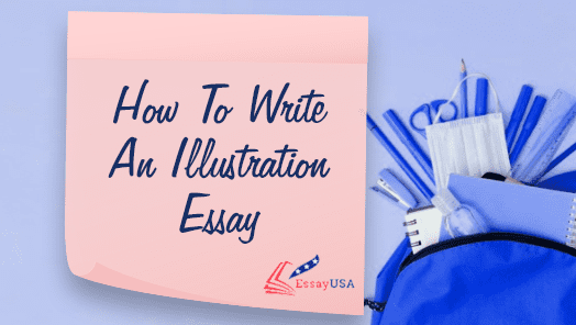 how to write an illustration essay