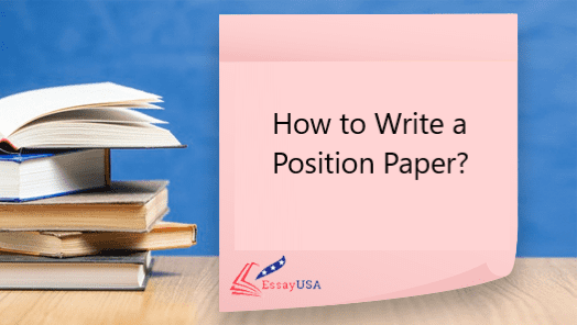 how to write the best position paper