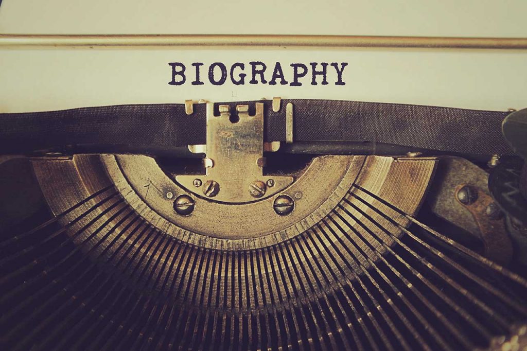 how to write a biography essay about someone else