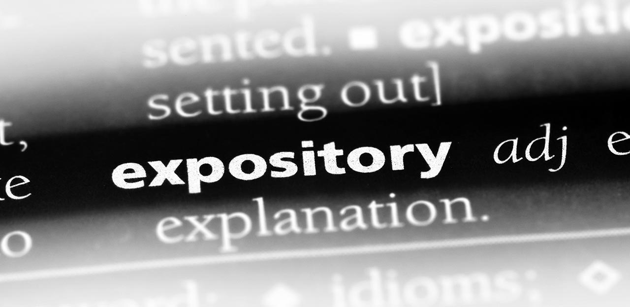 how to write an expository essay