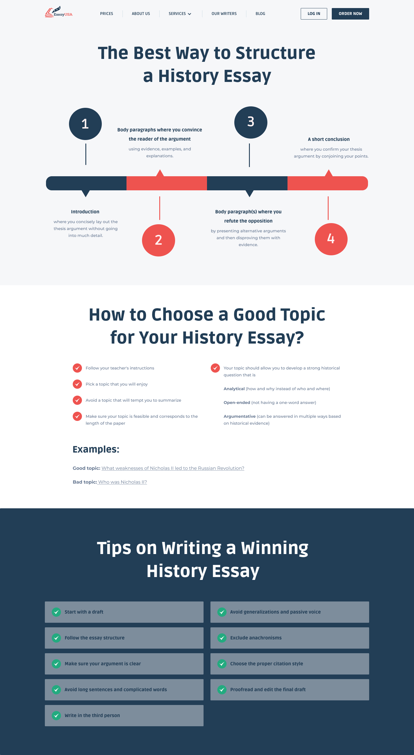 The Ultimate Guide To Writing A Brilliant History Essay