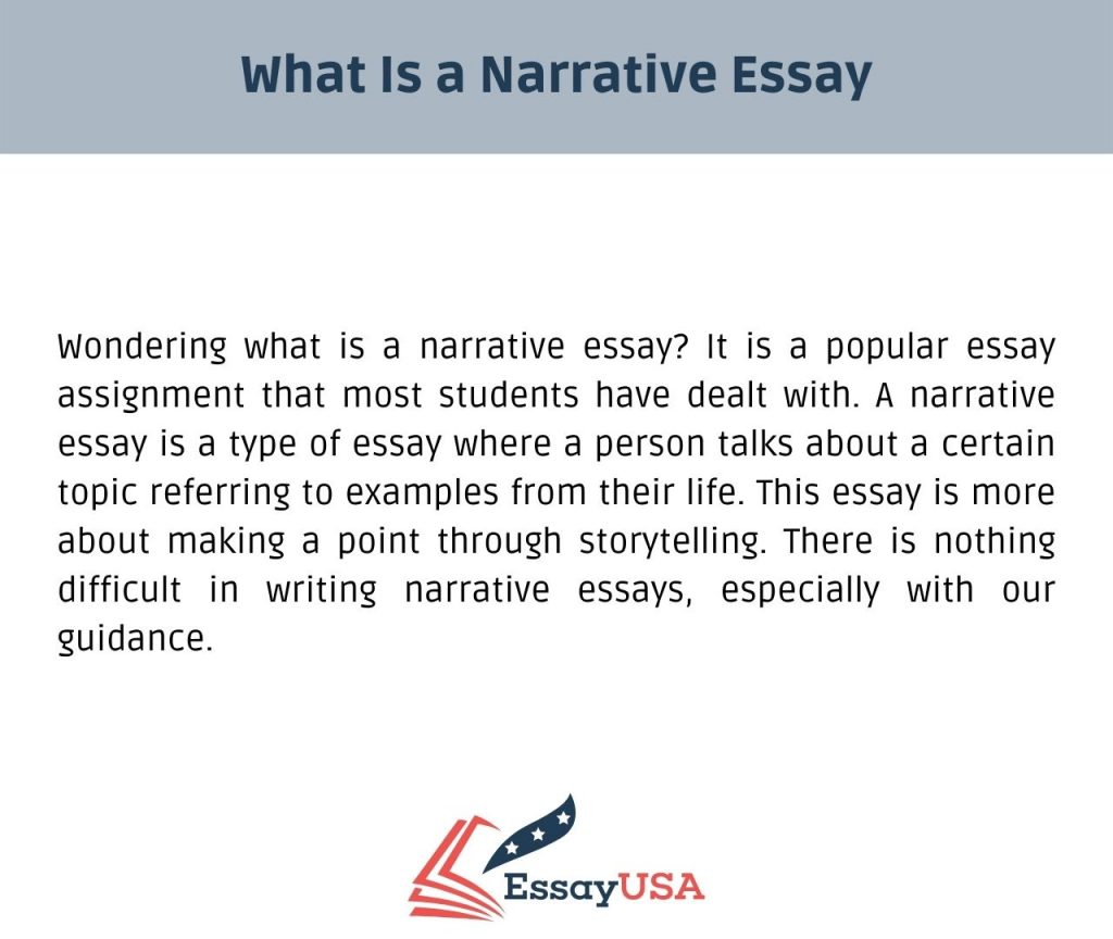 what is a narrative essay definition