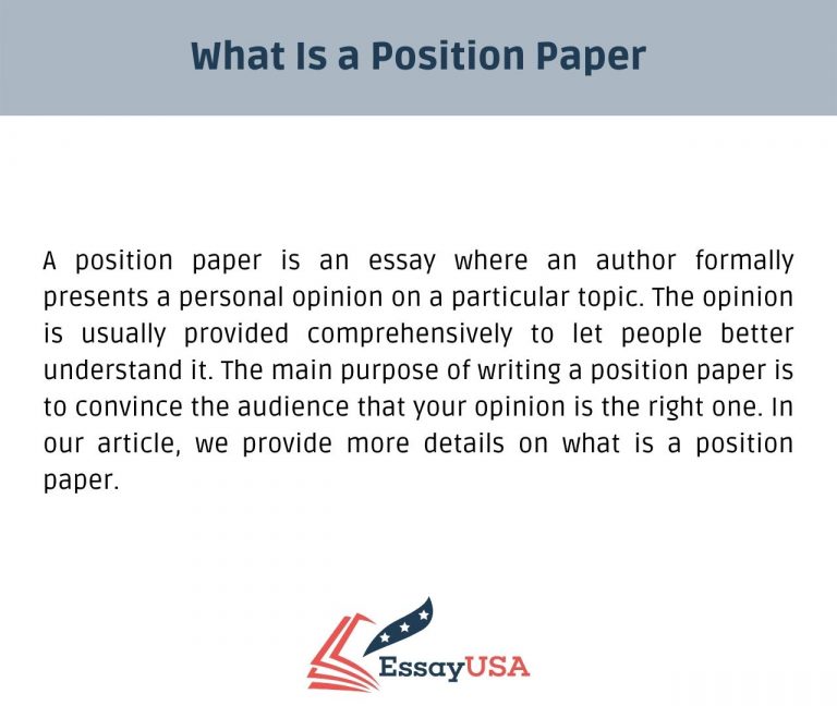 another word for position in an essay